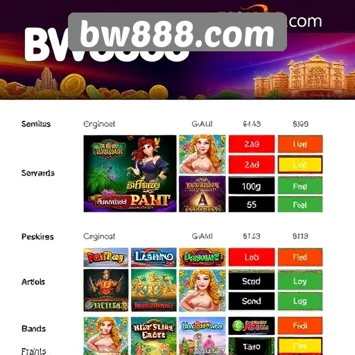 Perbandingan bw888 com dengan Situs Game Lainnya di Indonesia